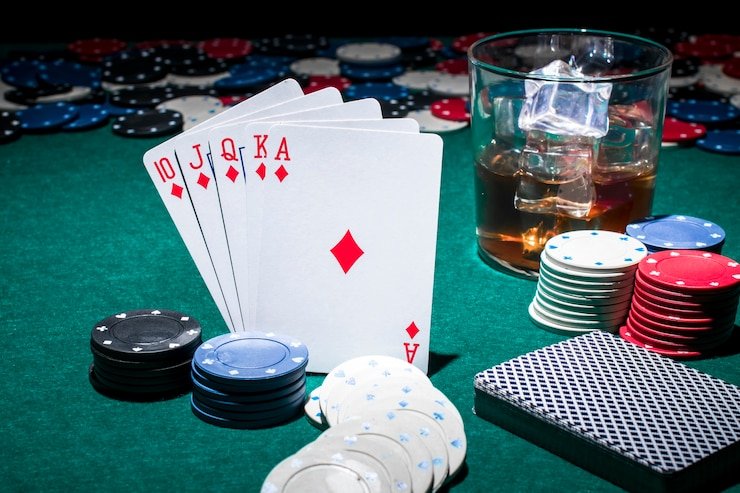 Antarmuka permainan Hood vs Wolf yang menunjukkan gulungan, tombol kontrol, dan saldo akun di link waktogel