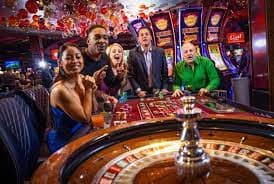 Tampilan meja roulette dealer langsung di platform link waktogel